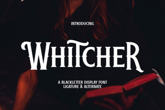 Elegant Whitcher Font for Creative Projects