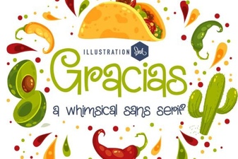 Gracias Font: Elegant Typefaces for Creative Design Projects